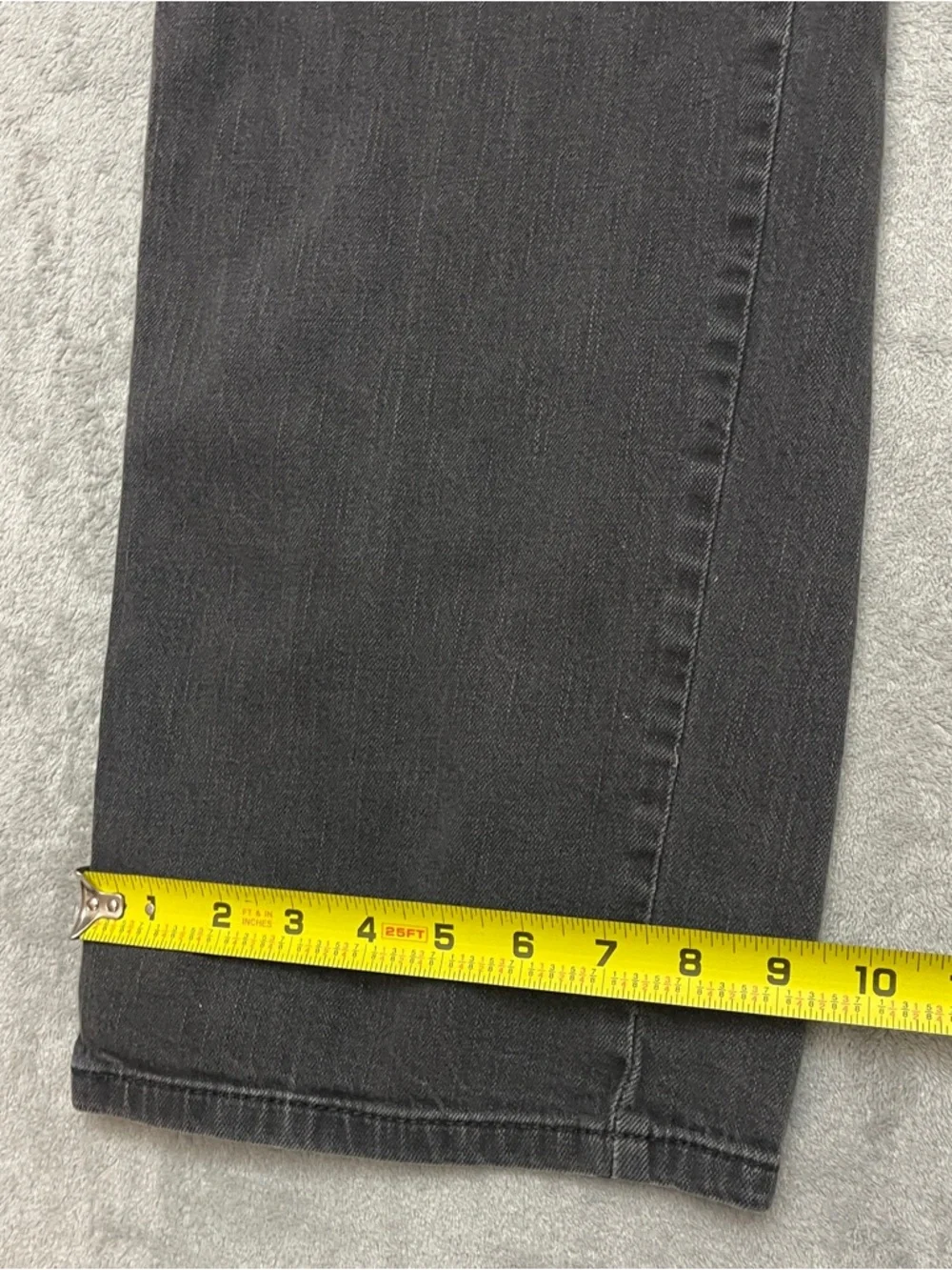 Levis 541 Relaxed Fit Jeans Mens 44x32 Black Medium Wash Stretch Flex